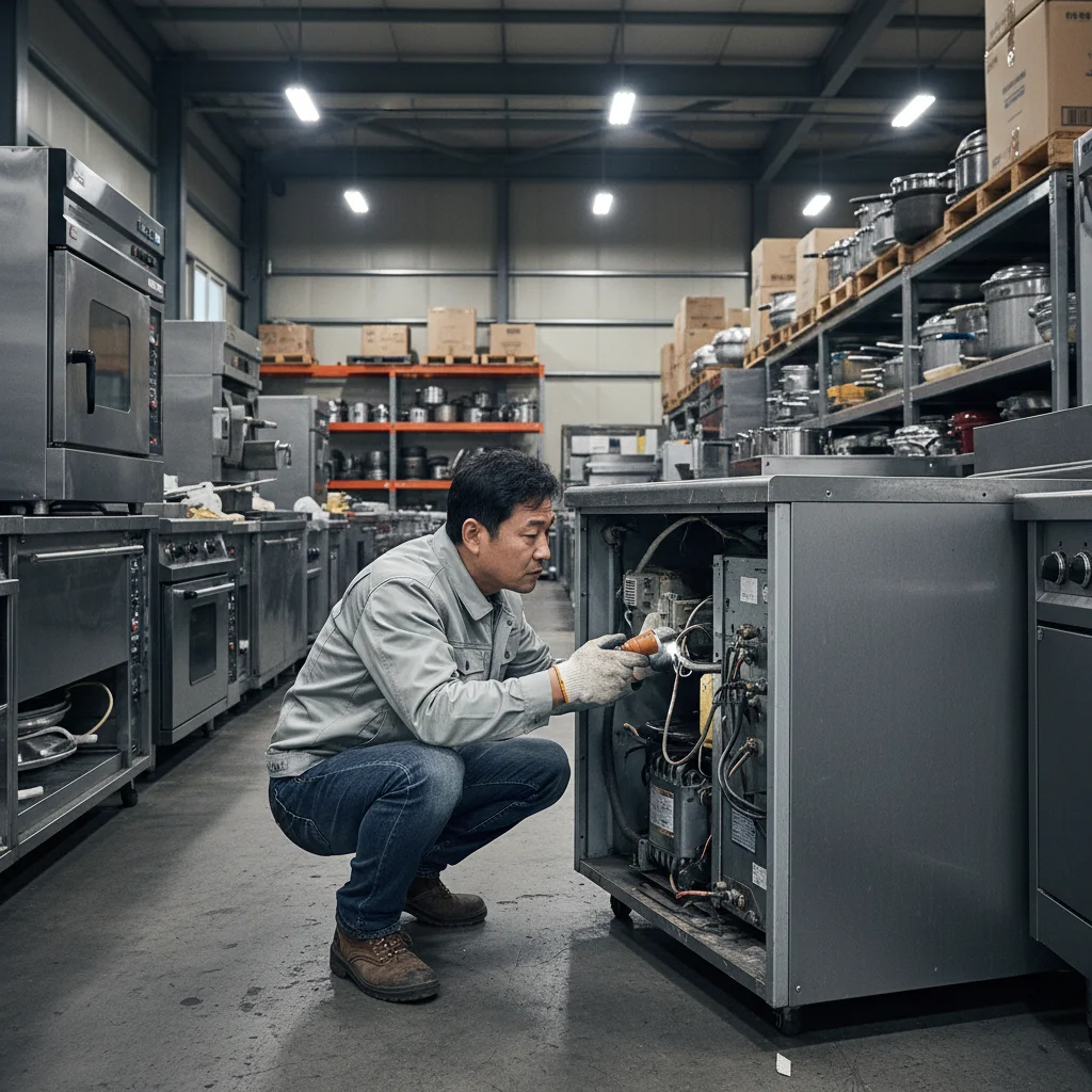 중고식당주방용품 - 제조년월, 이것만 봐도 본전 뽑습니다