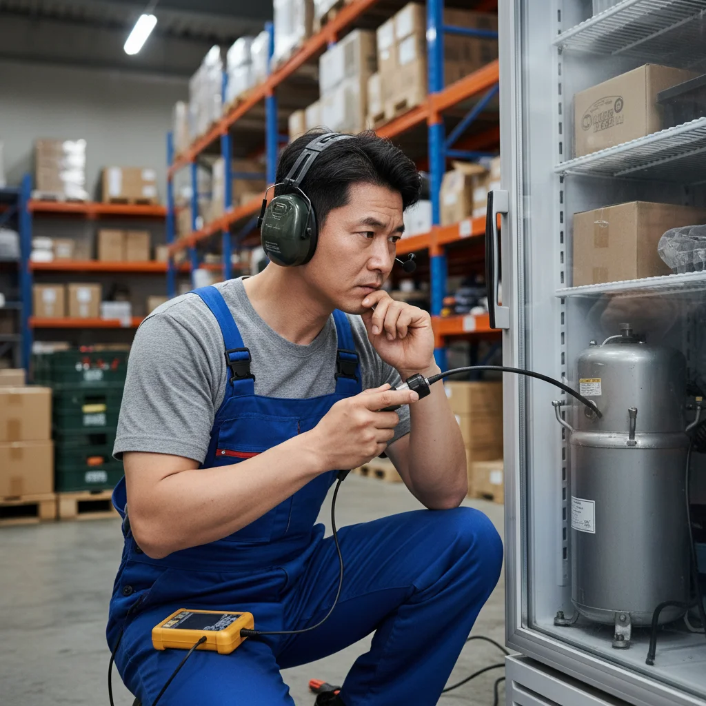 중고업소용주방 - 컴프레서 소음은 냉장고 수명의 핵심 지표