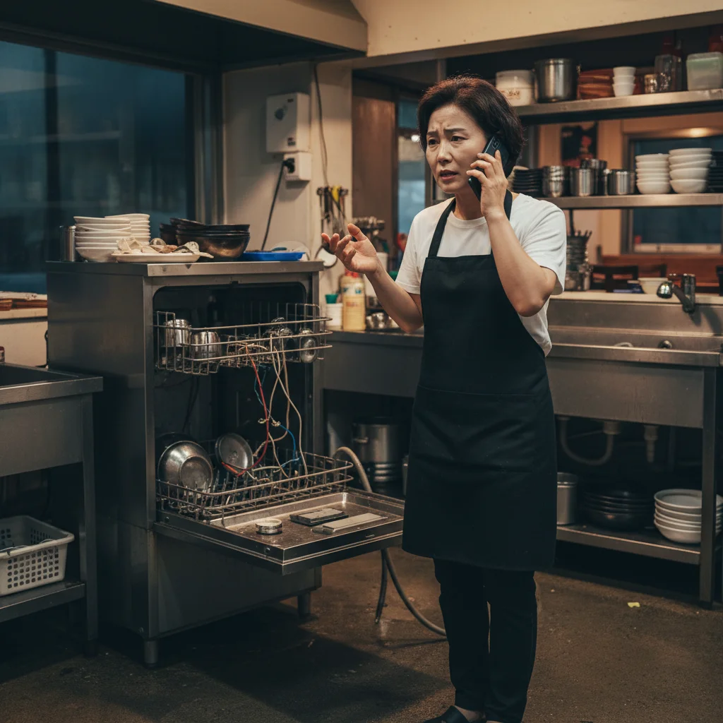 중고업소용주방 - 갑작스러운 고장은 영업 중단과 수리비 이중고를 낳는다