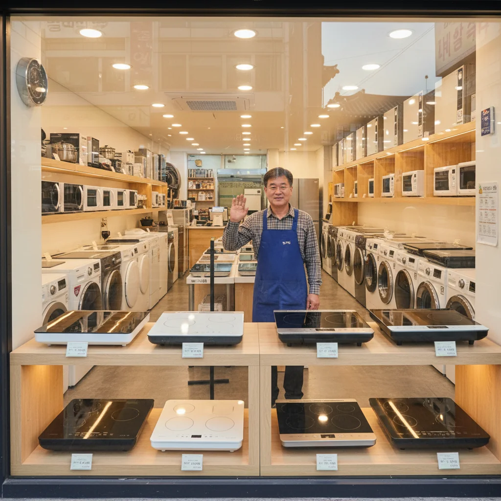 중고인덕션 - 믿을 수 있는 중고 가전 전문 매장 전경