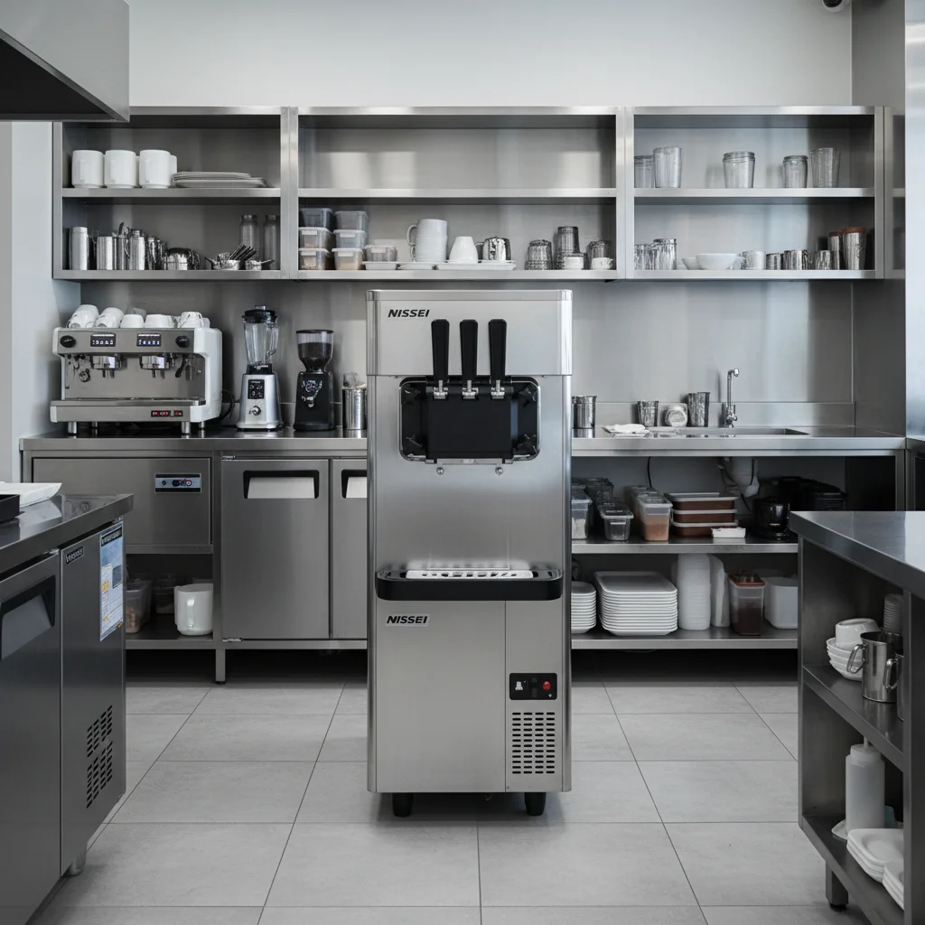 크레미아아이스크림 - 성공의 핵심, 전용 기계