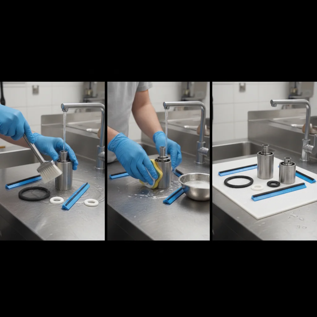 테일러339 - 매일 분해 청소는 기계 수명의 핵심