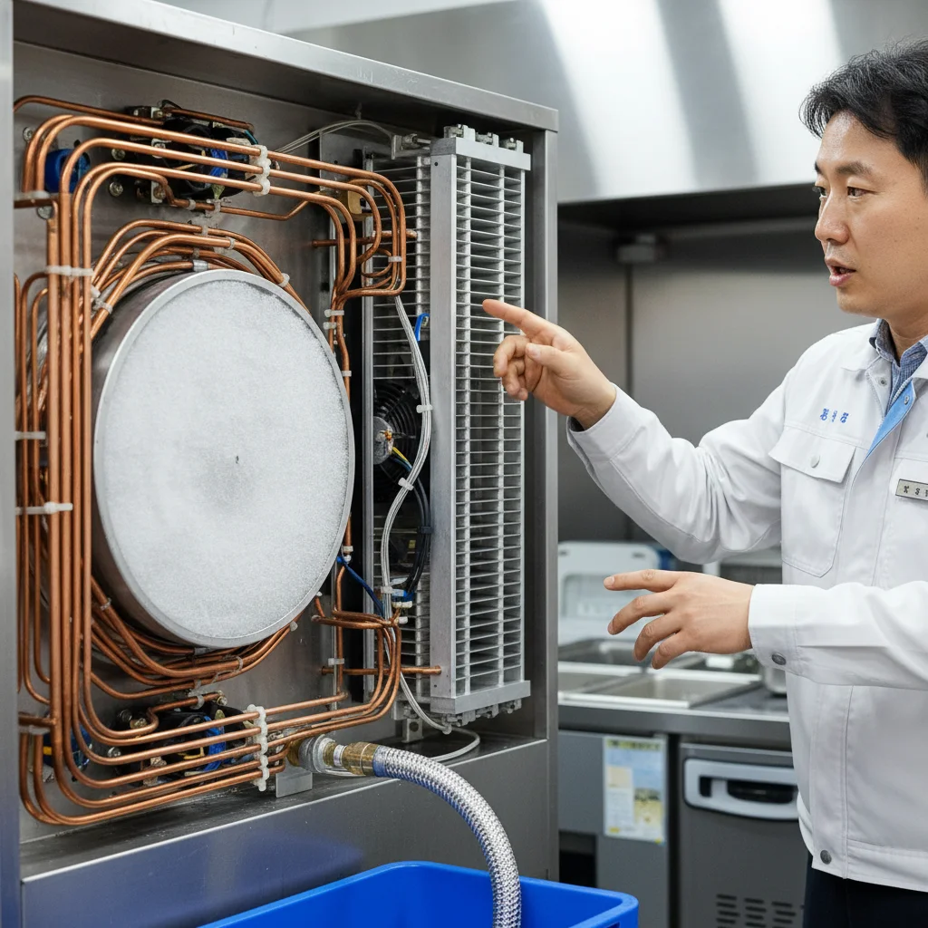 우유빙수기계 - 전기세를 좌우하는 냉각방식, 꼭 확인하세요!