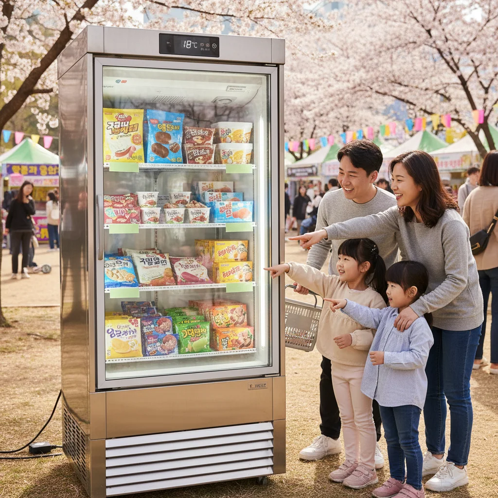 아이스크림대여 - 빠른 배부가 장점인 하드 아이스크림 냉동고 대여
