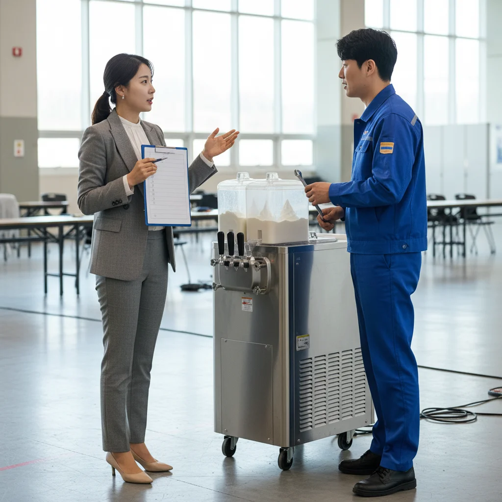 아이스크림대여 - 전문가의 꼼꼼한 사전 체크는 필수입니다