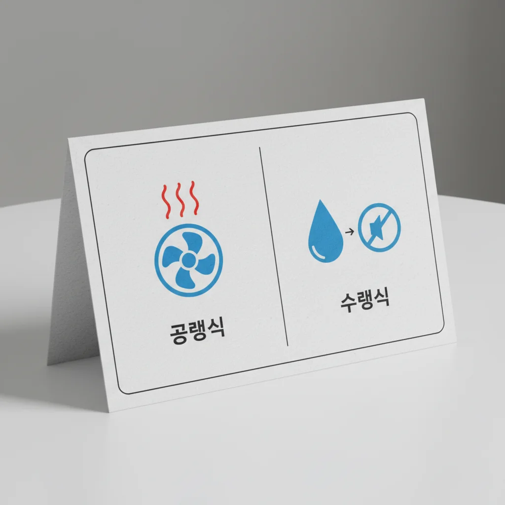 미용실제빙기 - 공랭식 vs 수랭식, 설치 장소가 핵심!