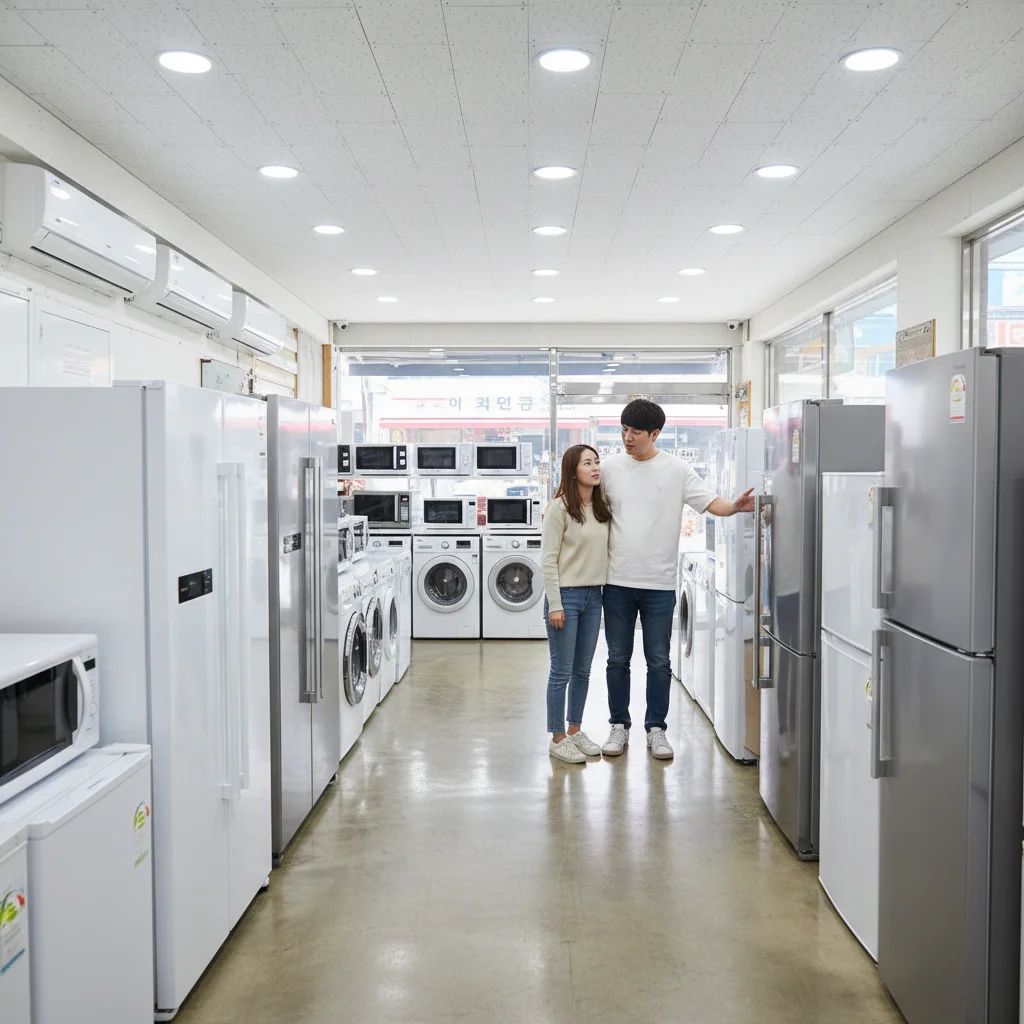 목포중고냉장고 - 전문 매장은 A/S 보증이 가장 큰 장점이죠.