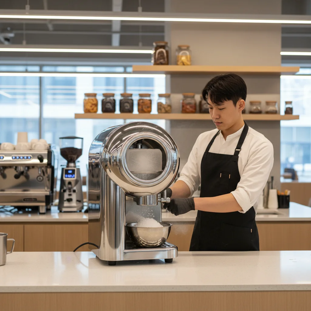 업소용 얼음빙삭기는 모터 마력과 냉각 방식이 핵심입니다.