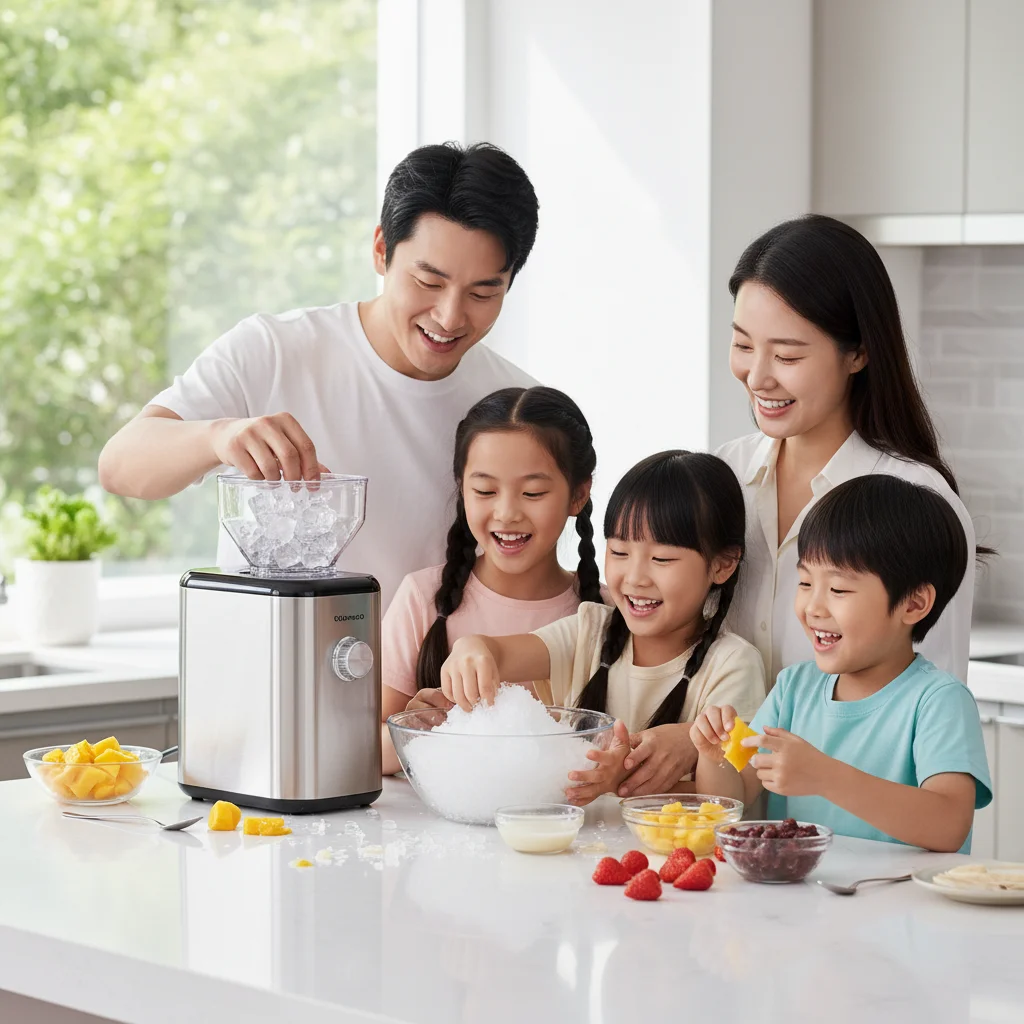 얼음빙삭기 - 가정용은 안전성과 세척 편의성을 최우선으로 고려해야 합니다.