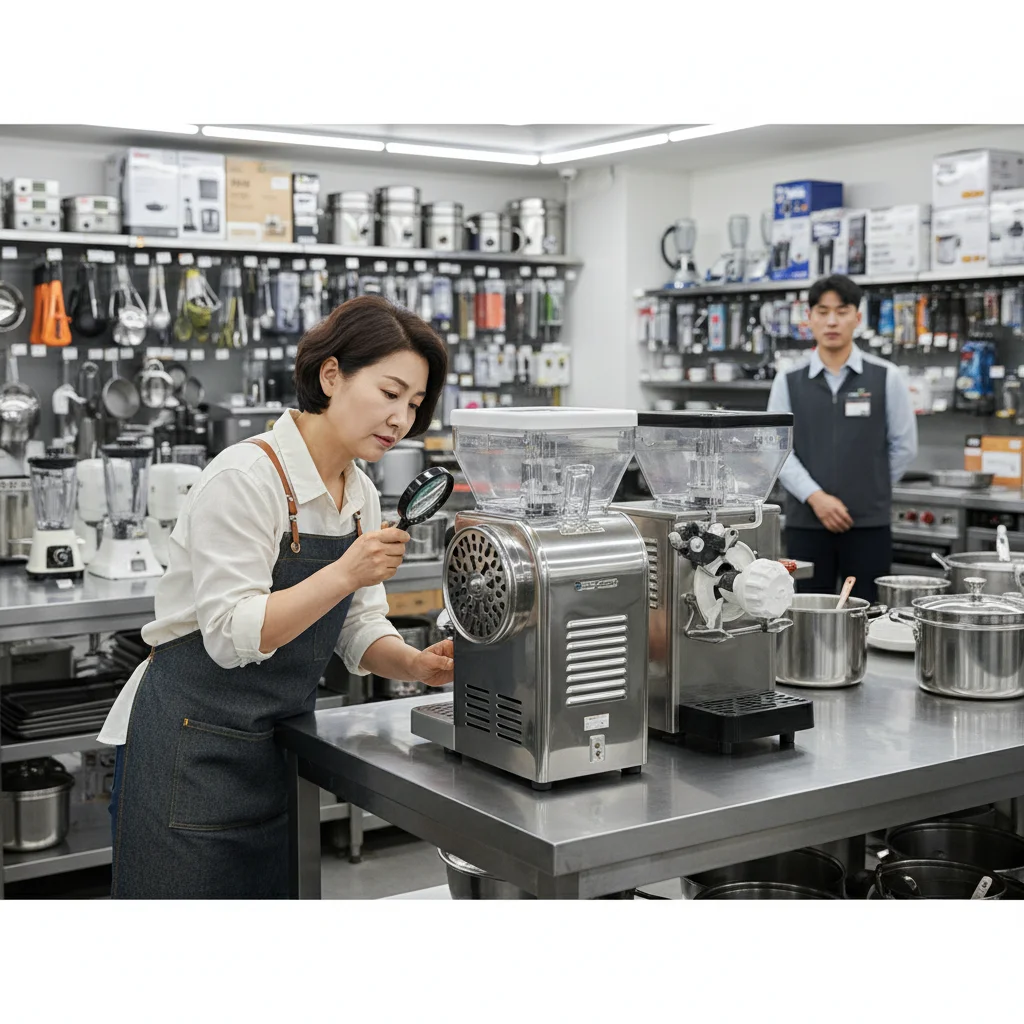 얼음빙삭기 - 가격 비교 시, 초기 비용뿐만 아니라 유지보수 비용도 함께 계산해야 합니다.