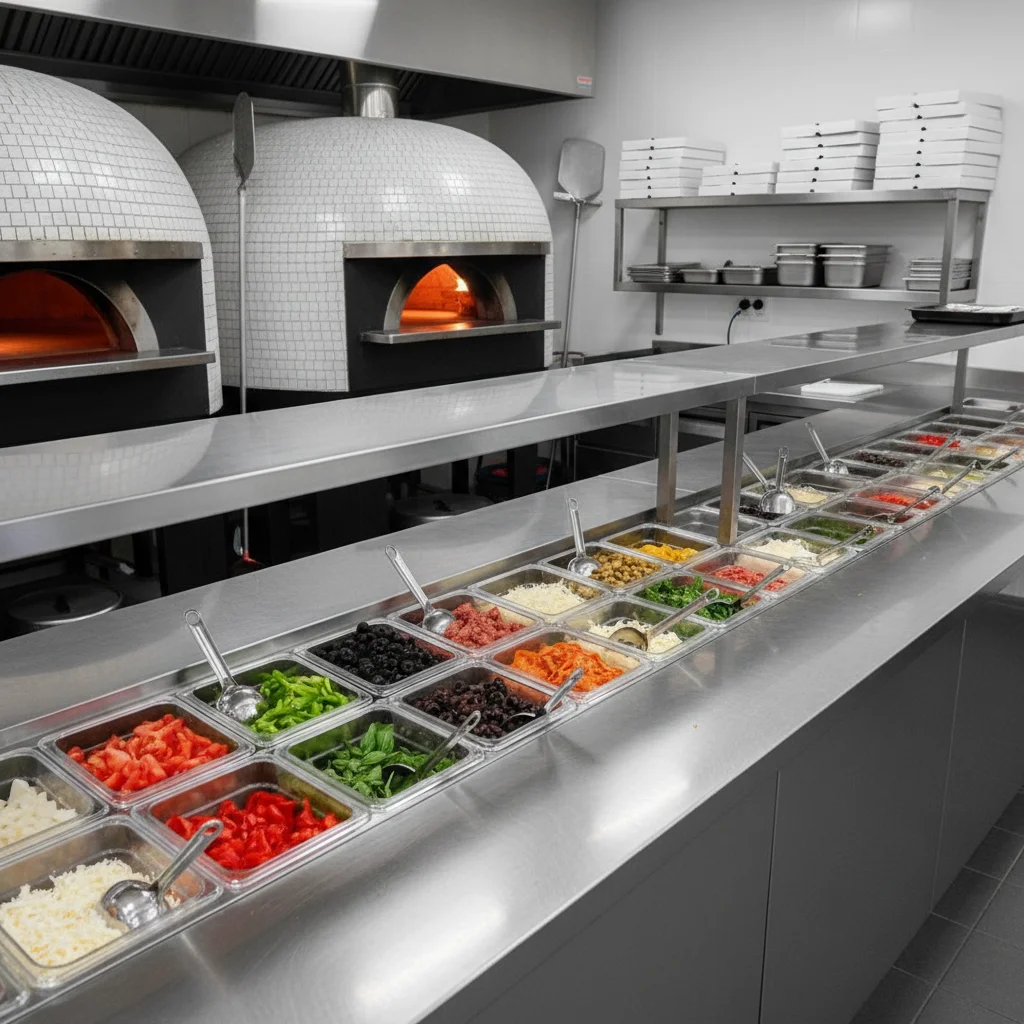 피자집매매 - 청결한 주방이 신뢰를 만든다