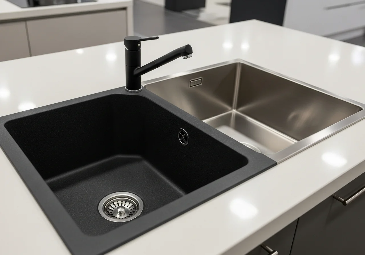 2조싱크대 - 재질에 따라 주방 분위기와 관리법이 완전히 달라집니다