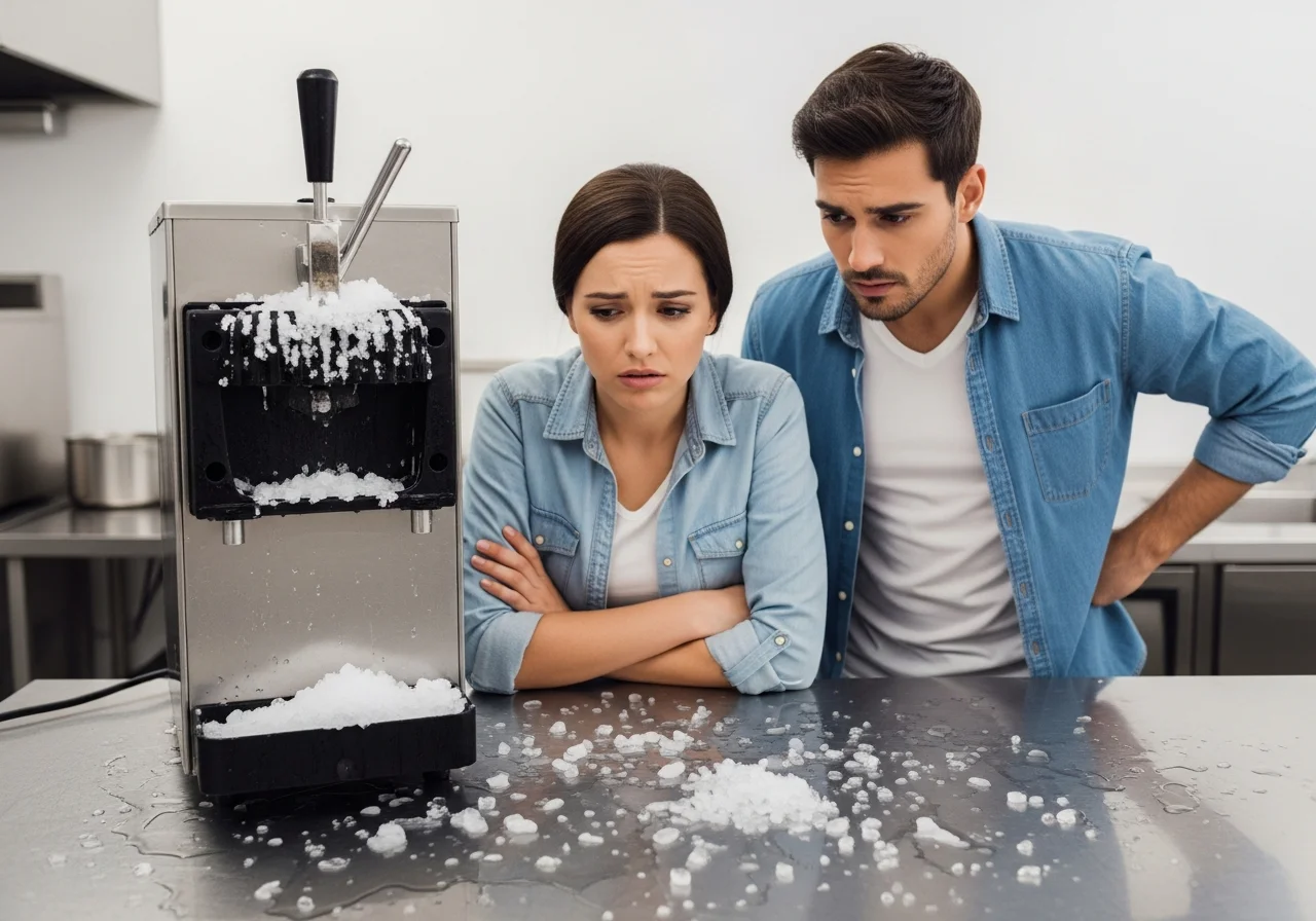 가정용빙수기 - 소음, 엉망인 얼음... 가정용 빙수기 실패의 원인