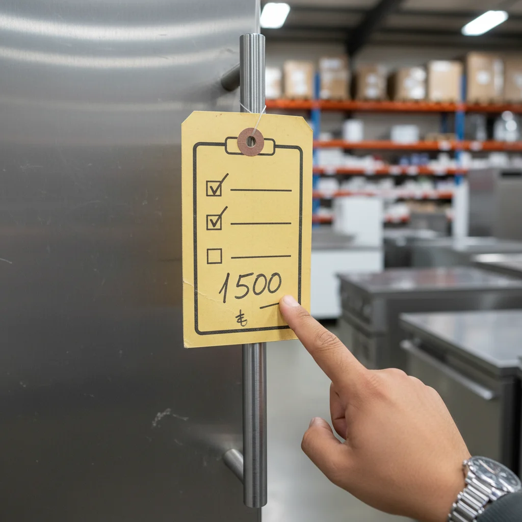 부산중고주방기기 - 가격표 뒤에 숨은 비용을 확인하세요