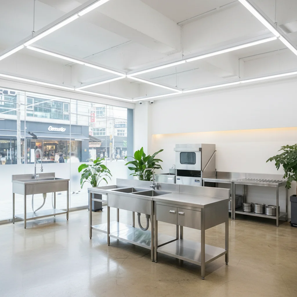 부산업소용싱크대 - 가게 규모에 맞는 싱크대 종류