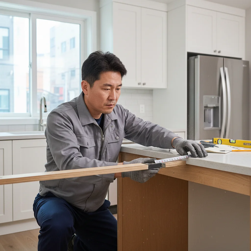 부산업소용싱크대 - 1cm 오차도 용납 않는 전문가의 실측