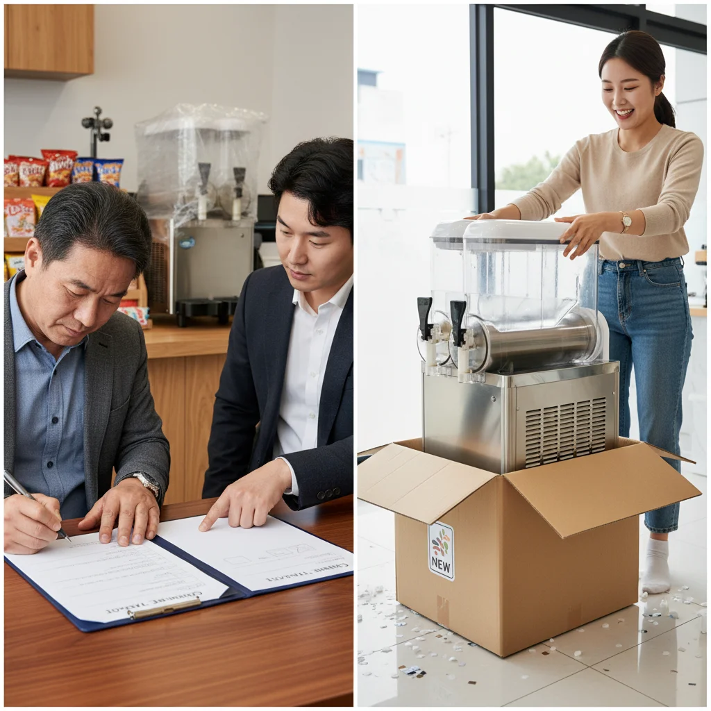 슬러시기계2구 - 렌탈 vs 구매, 내 가게 상황에 맞게