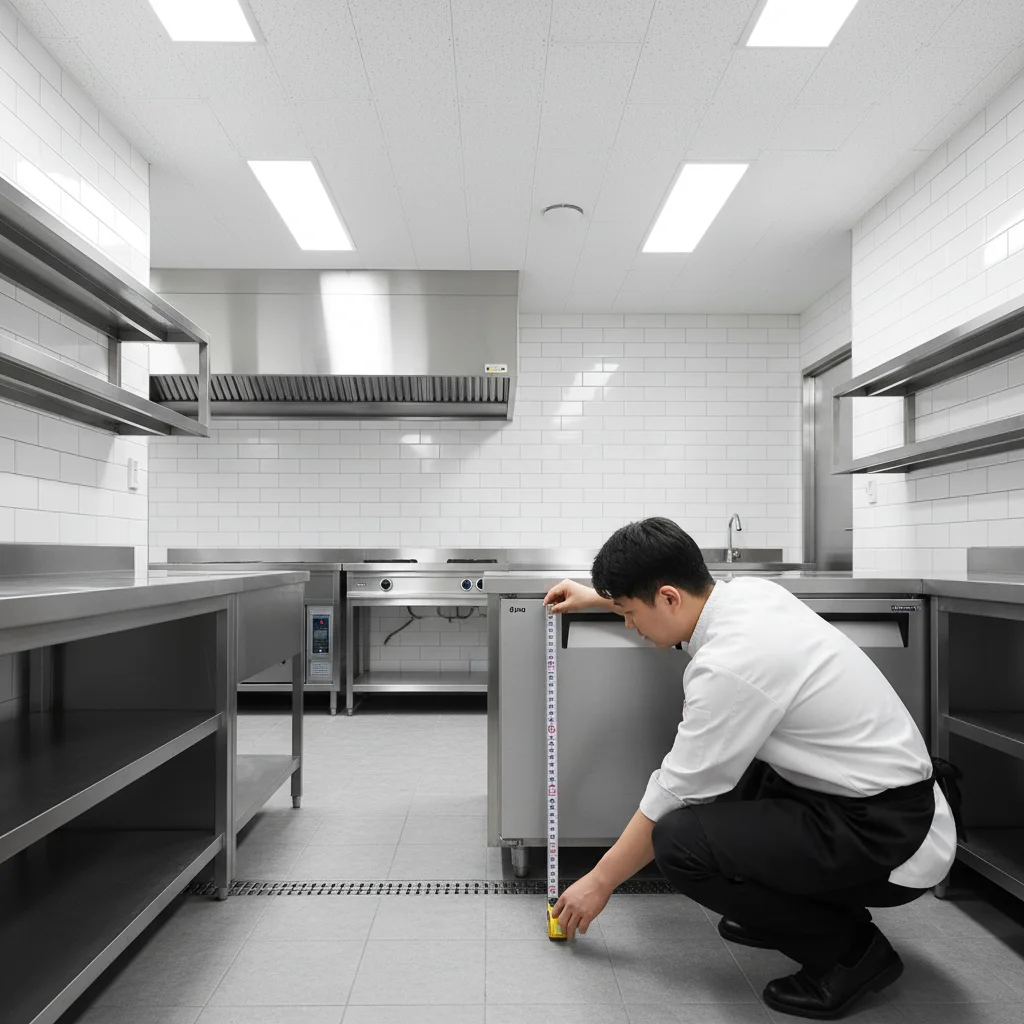 유니크테이블냉장고 - 테이블냉장고 설치 시 10cm 여유 공간 확보는 필수