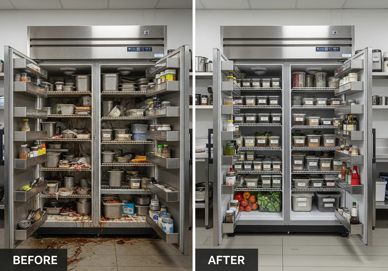 1등급업소용냉장고 - 설치 환경이 효율을 30% 좌우합니다