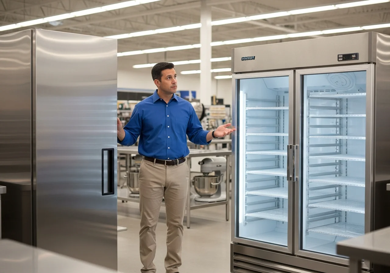 산업용냉장고 - 직냉식 vs 간냉식, 내 매장에 맞는 선택은?