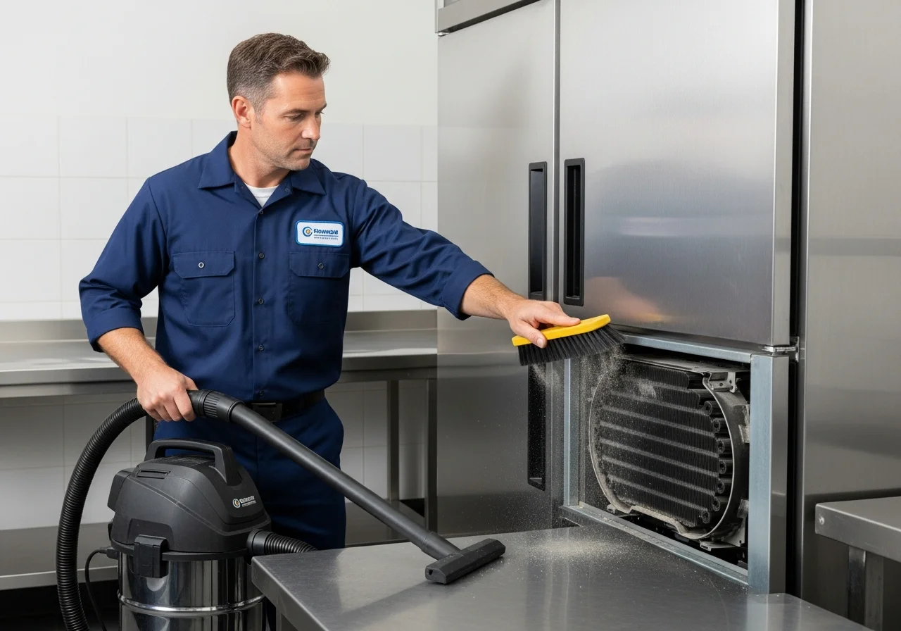 산업용냉장고 - 월 1회 콘덴서 청소, 전기세 10% 절약의 비밀