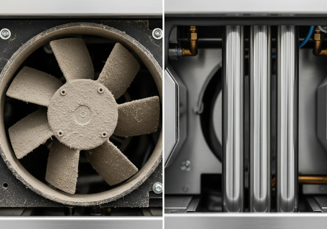 유니크제빙기 - 공랭식 vs 수랭식, 가게 환경이 정답입니다.