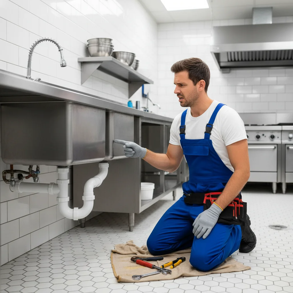 상업용씽크대 - 실측, 이것까지 봐야죠