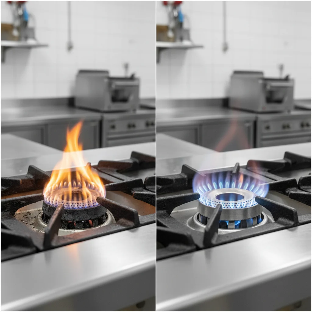 업소용가스렌지화구 - 화구 교체만으로 화력이 살아납니다
