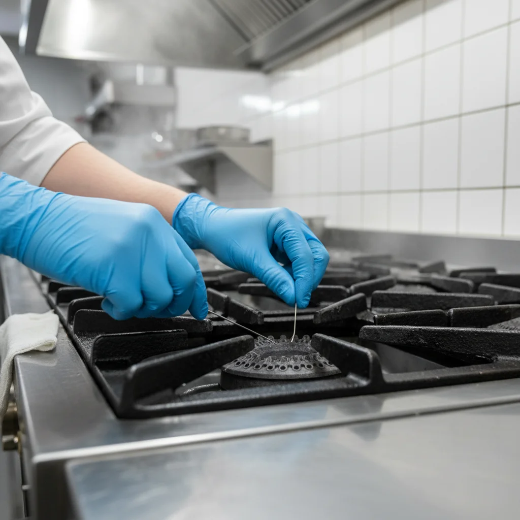 업소용가스렌지화구 - 수명 2배 늘리는 전문가의 청소법