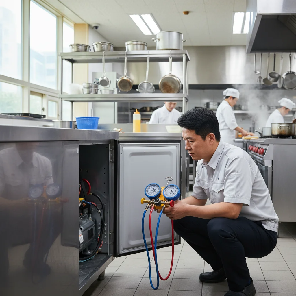 냉동콤프 고장, 정확한 진단이 우선입니다.