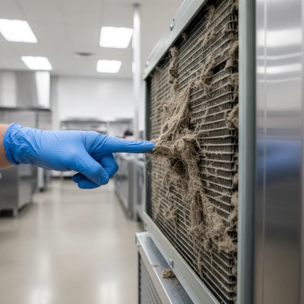 냉동콤프 - 막힌 콘덴서, 콤프 고장의 주범입니다.