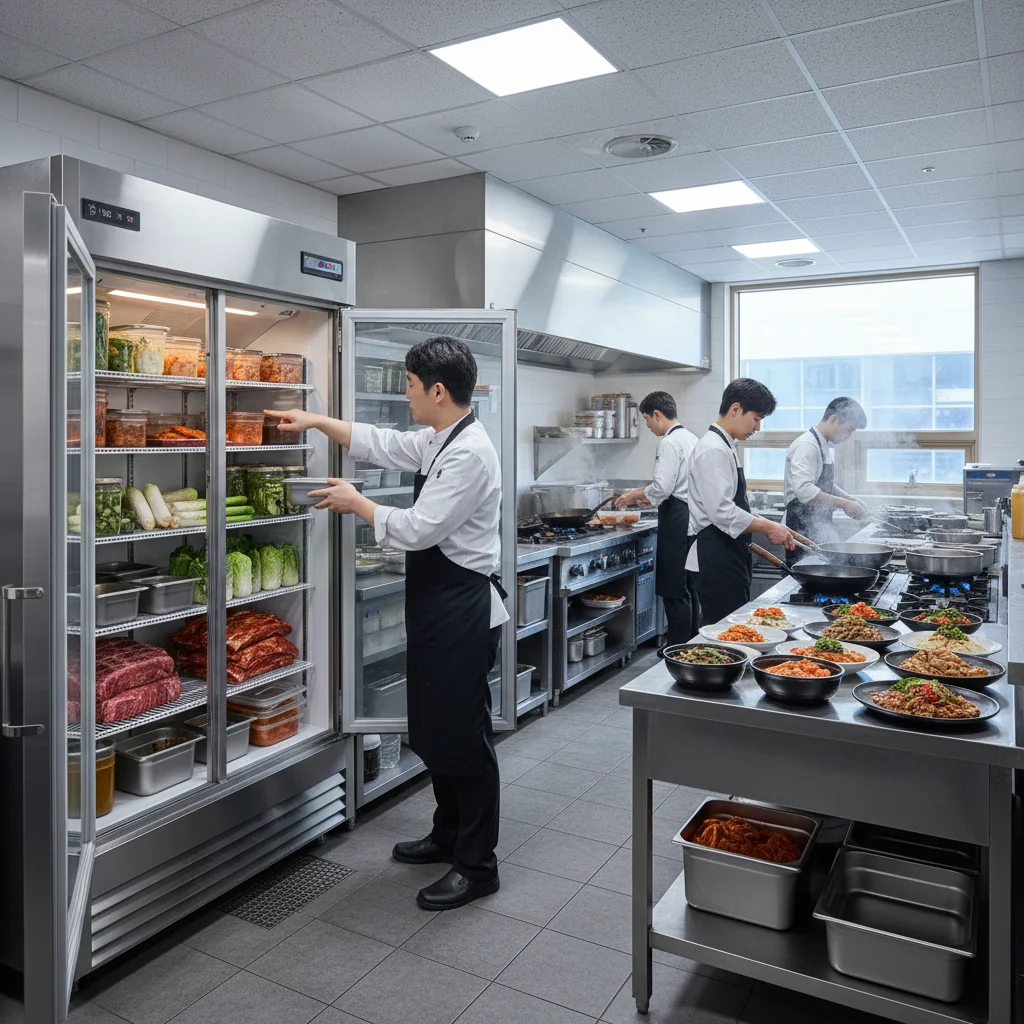 업소반찬냉장고 - 사이즈는 공간이 아닌 '동선'입니다