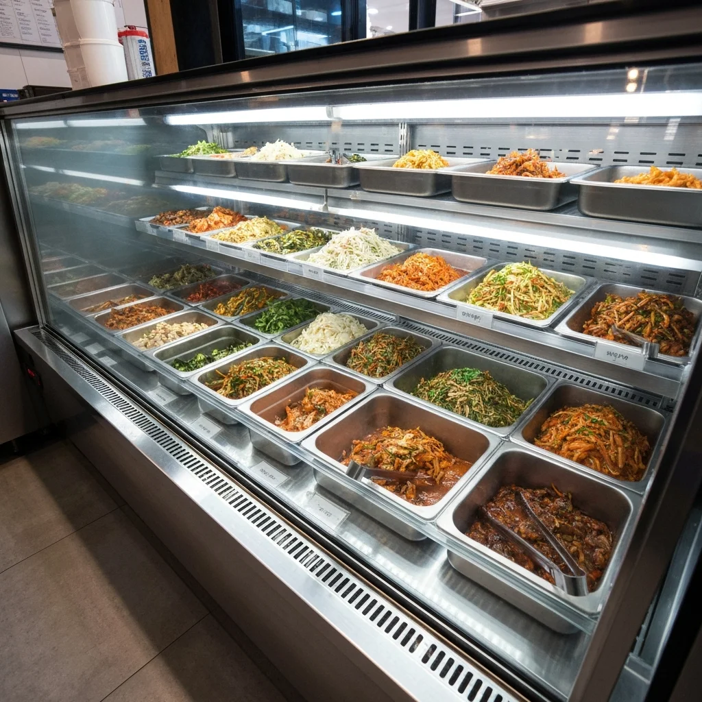 반찬가게진열장견적