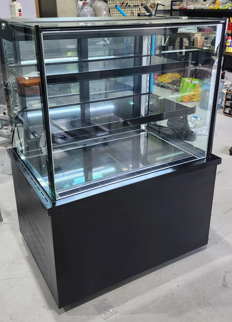 반찬가게뒷문쇼케이스비용 - 쇼케이스 후면 배수 구조