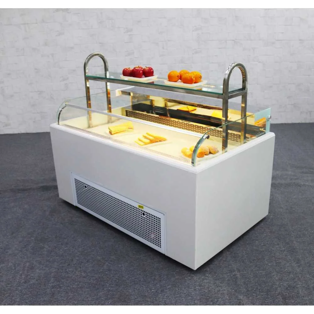 반찬가게냉장쇼케이스비용 - 간랭식 쇼케이스 내부