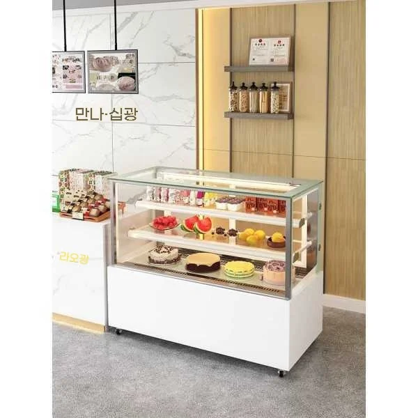 정육점용냉장고업체 - 냉장고 실외기와 동배관 설치 모습