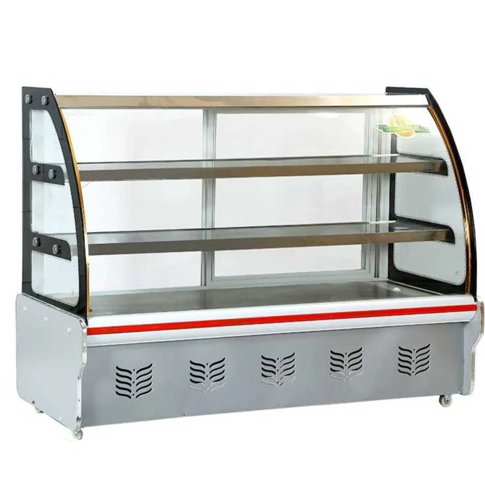 정육점용냉장고업체 - 기성품 쇼케이스가 설치된 정육점 내부