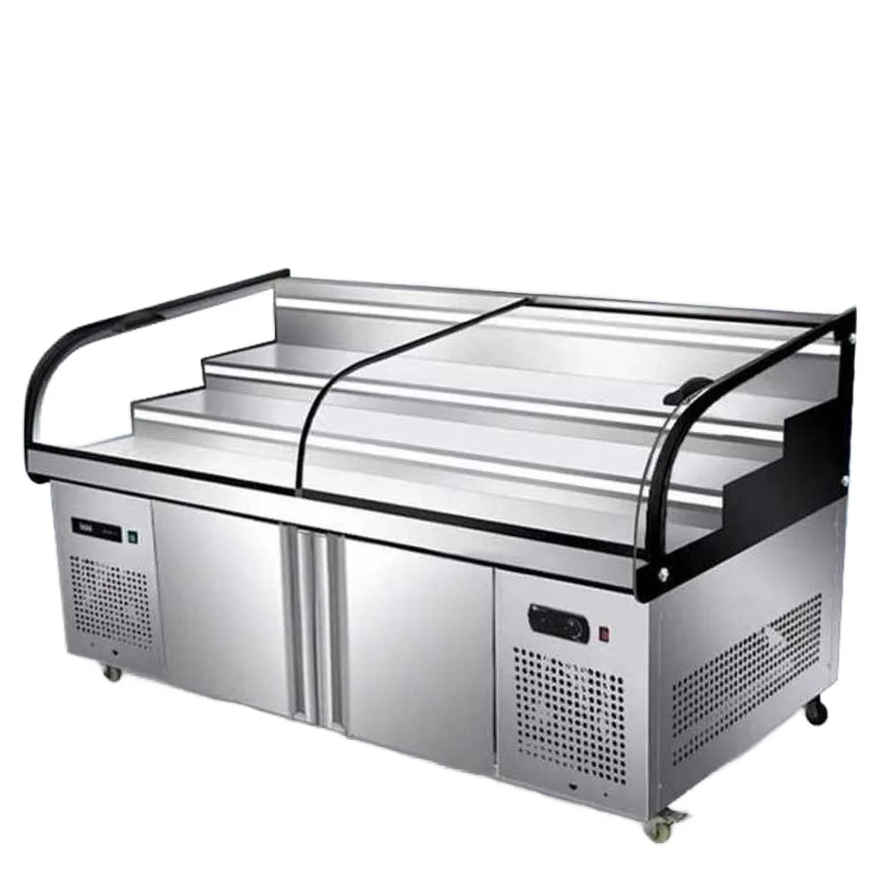 정육점용오픈다단쇼케이스저렴한곳 - 응축기 핀 상태 확인 필수