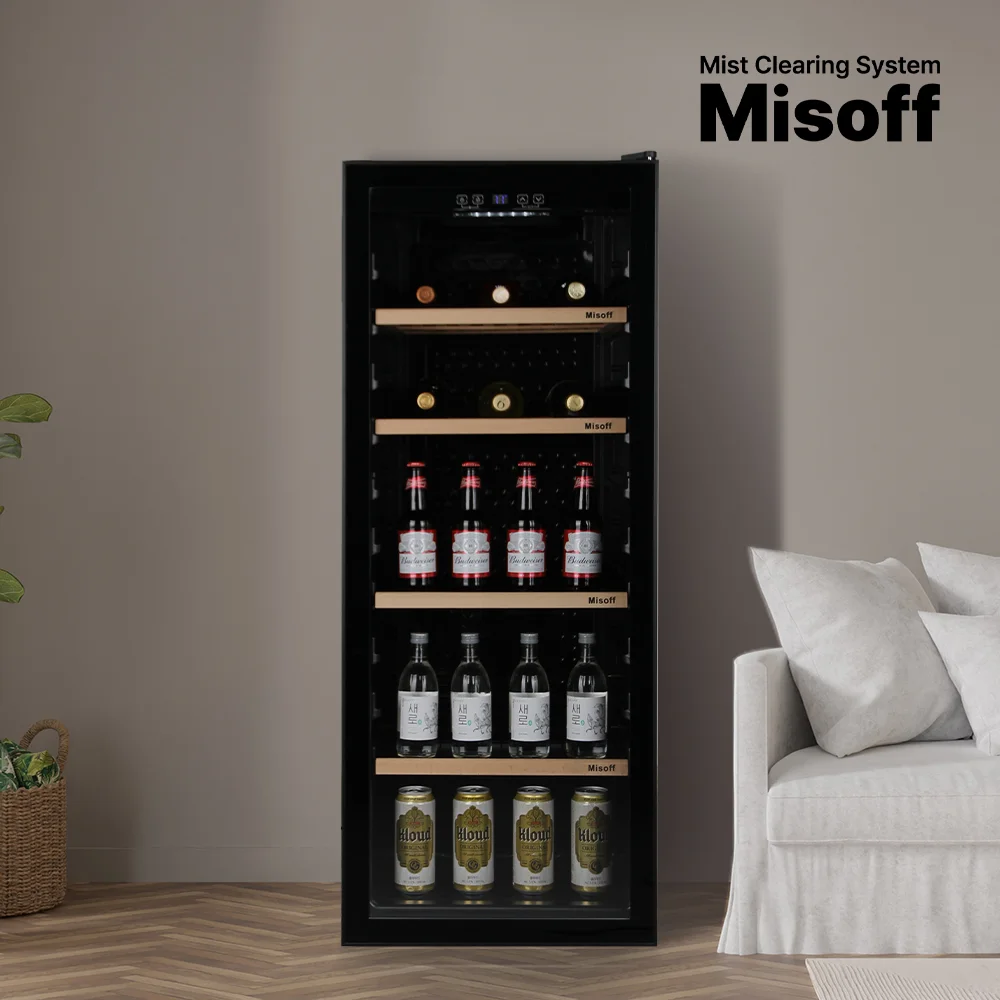 대형마트용냉장쇼케이스견적문의 - 도어형 냉장 쇼케이스 내부