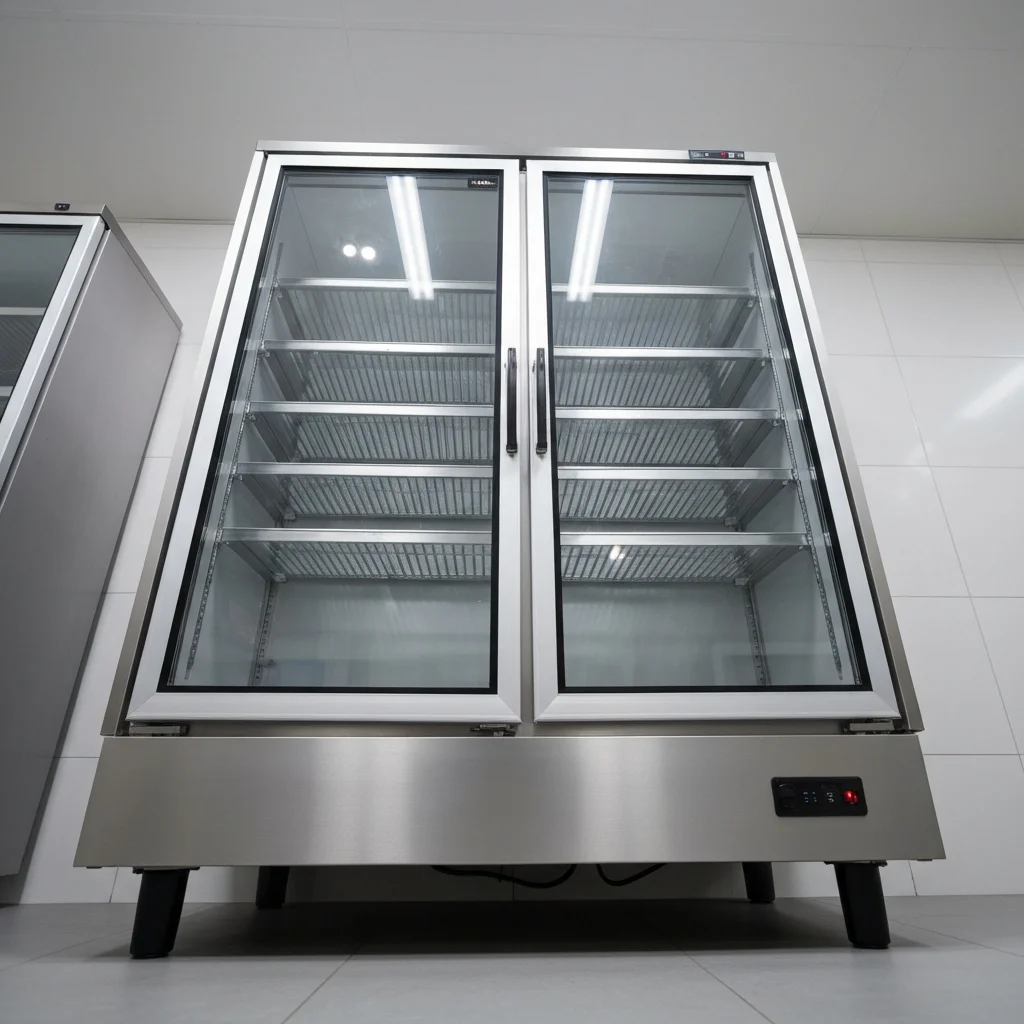 반찬냉장용오픈쇼케이스맞춤제작 - 기성품과 맞춤형 가격 차이