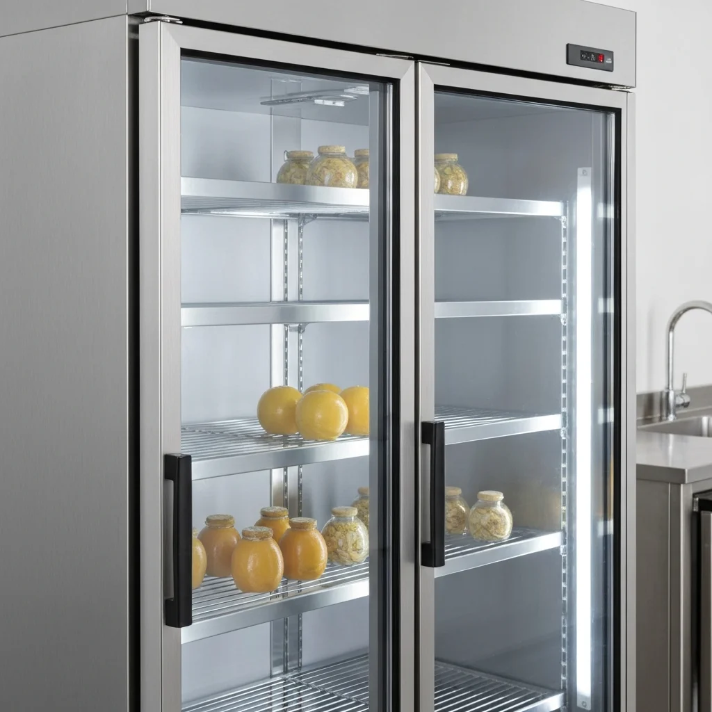 생선용뒷문쇼케이스맞춤제작 - 냉각 방식 비교 필수