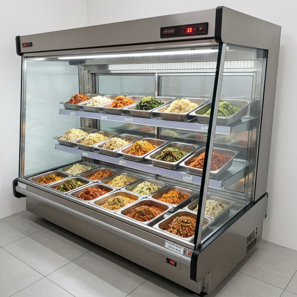 반찬전용뒷문쇼케이스비용