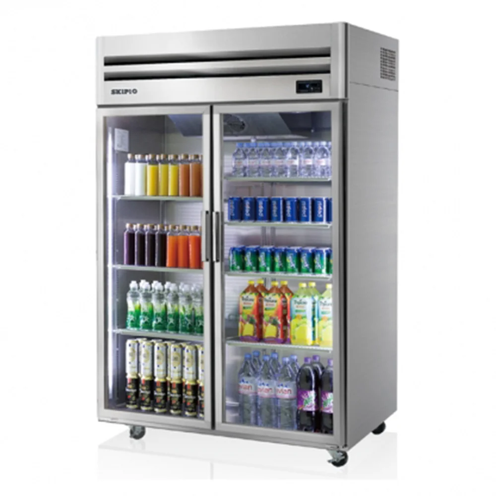 주류냉장고저럼한곳 - 주류냉장고 내부