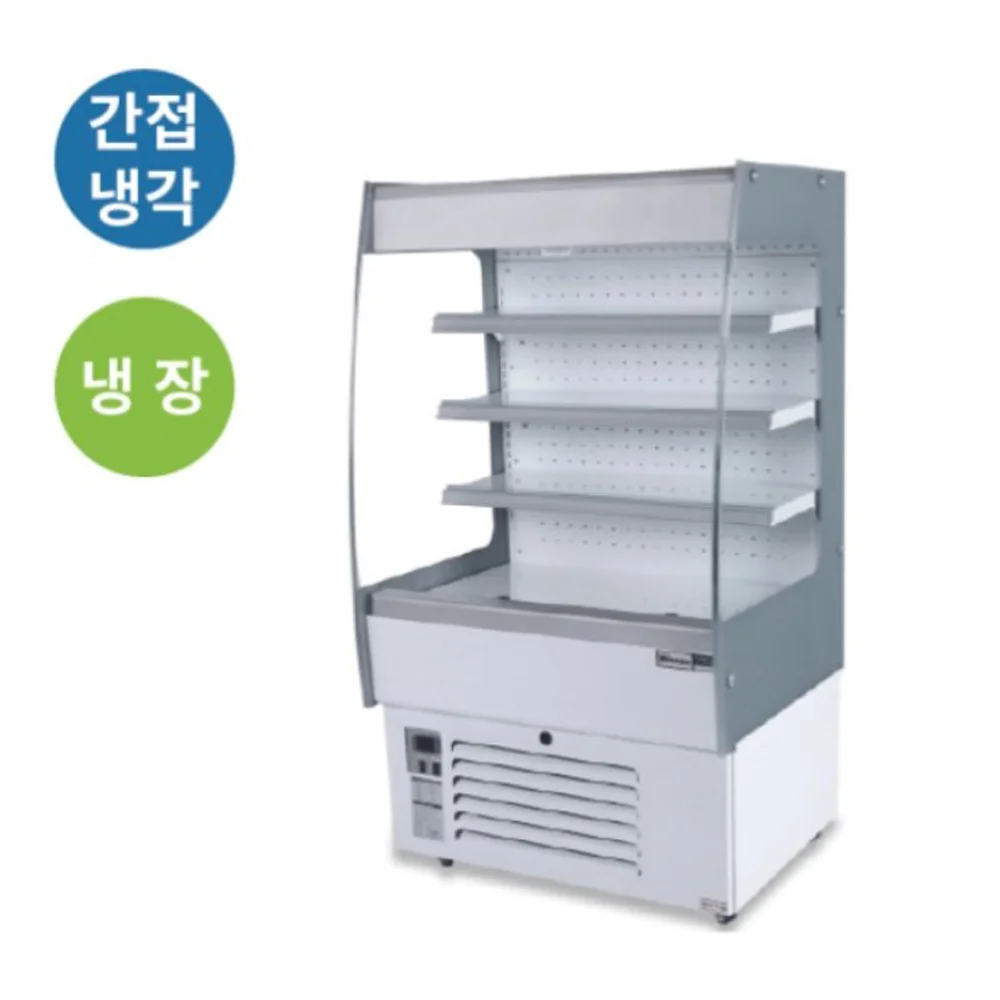 업소용주류쇼케이스납품 - 냉각 방식에 따른 팬 구조 차이