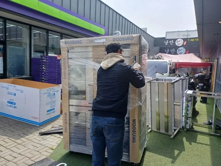 업소용스텐냉장고문의