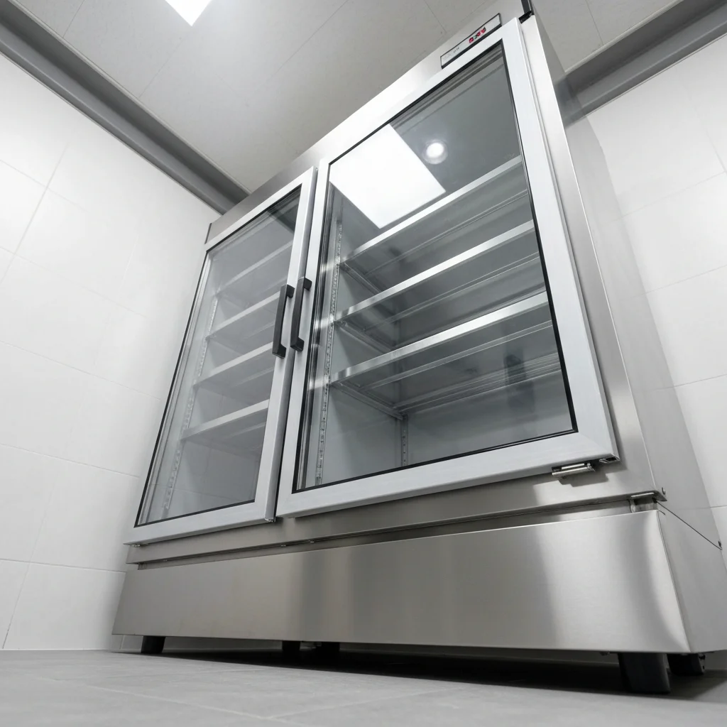 스텐냉장고쇼케이스업체 - 실제 매장 설치 사례