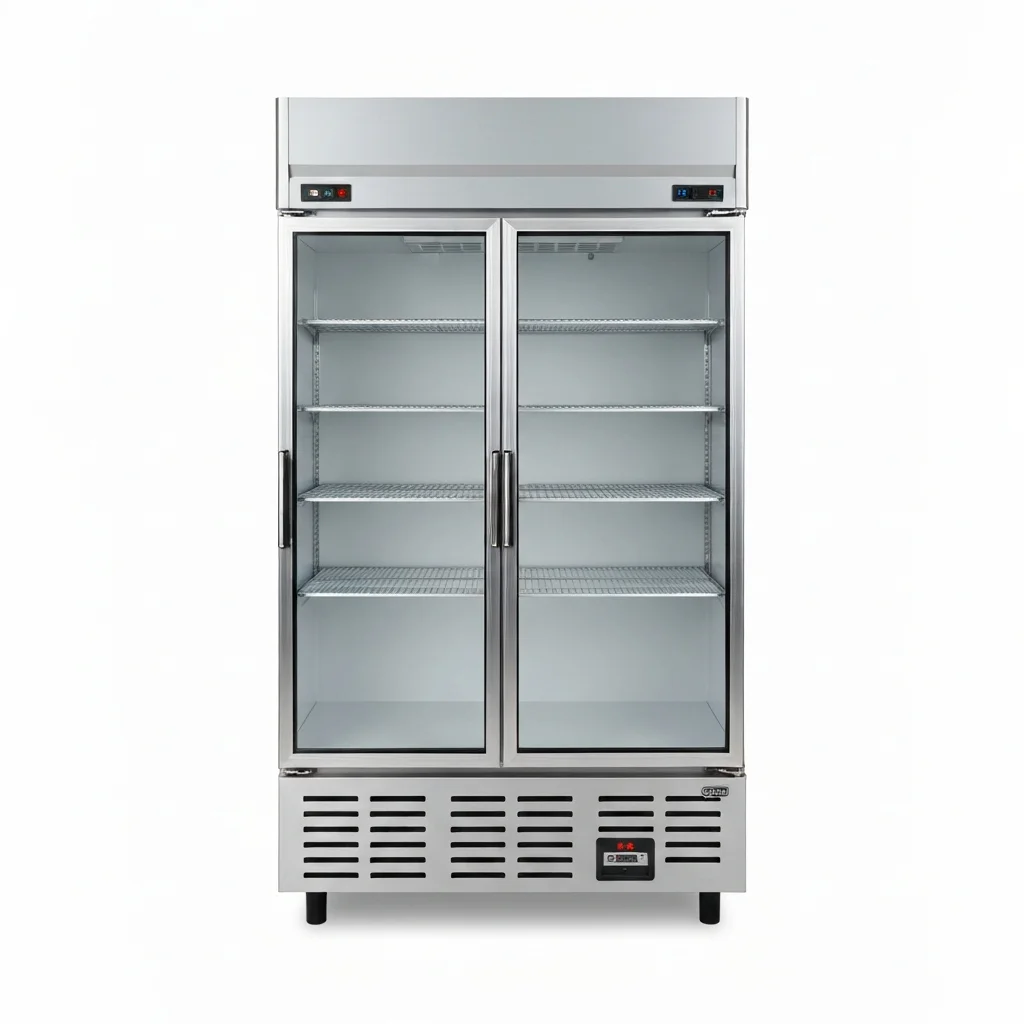 음료수스텐쇼케이스 - 쇼케이스 하단 기계실 구조