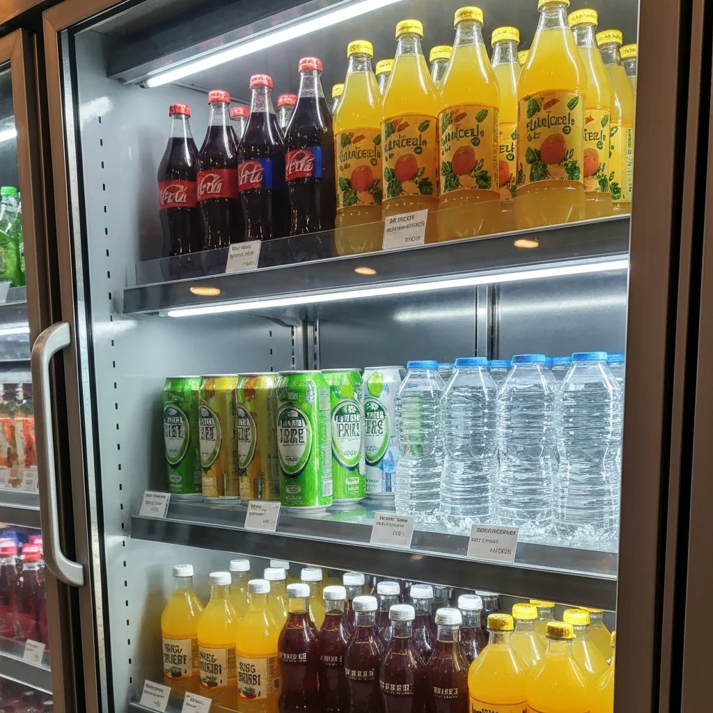 음료수스텐쇼케이스