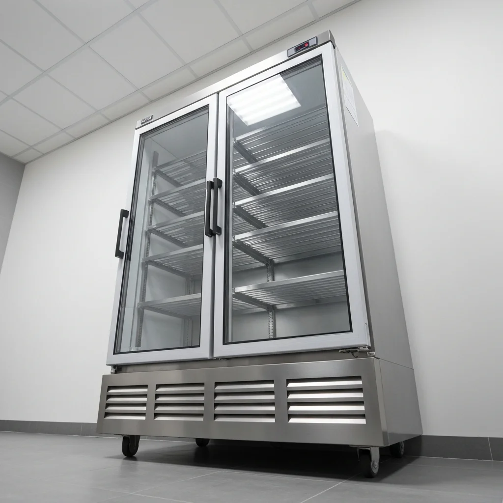 주류쇼케이스설치 - 쇼케이스 통풍 공간