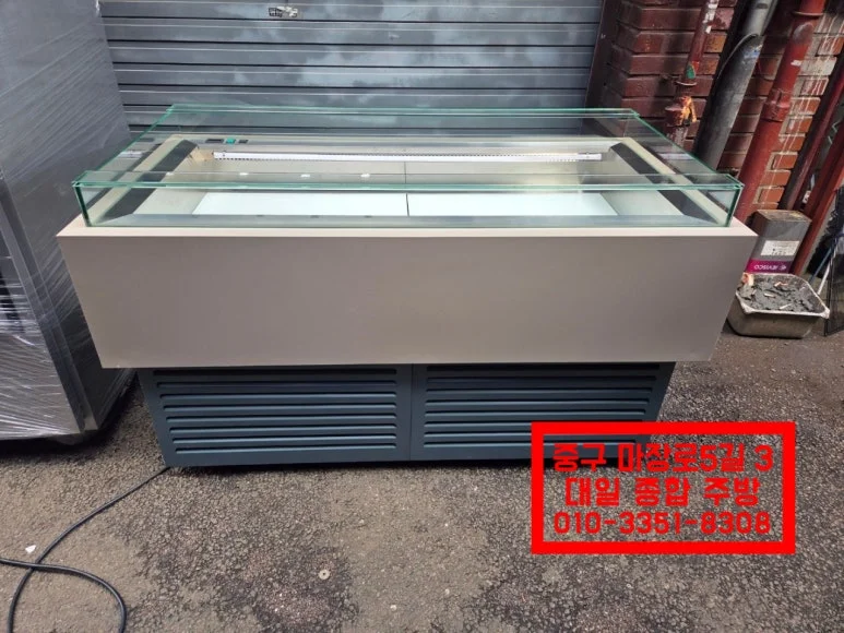 주류쇼케이스설치 - 2도어 주류쇼케이스